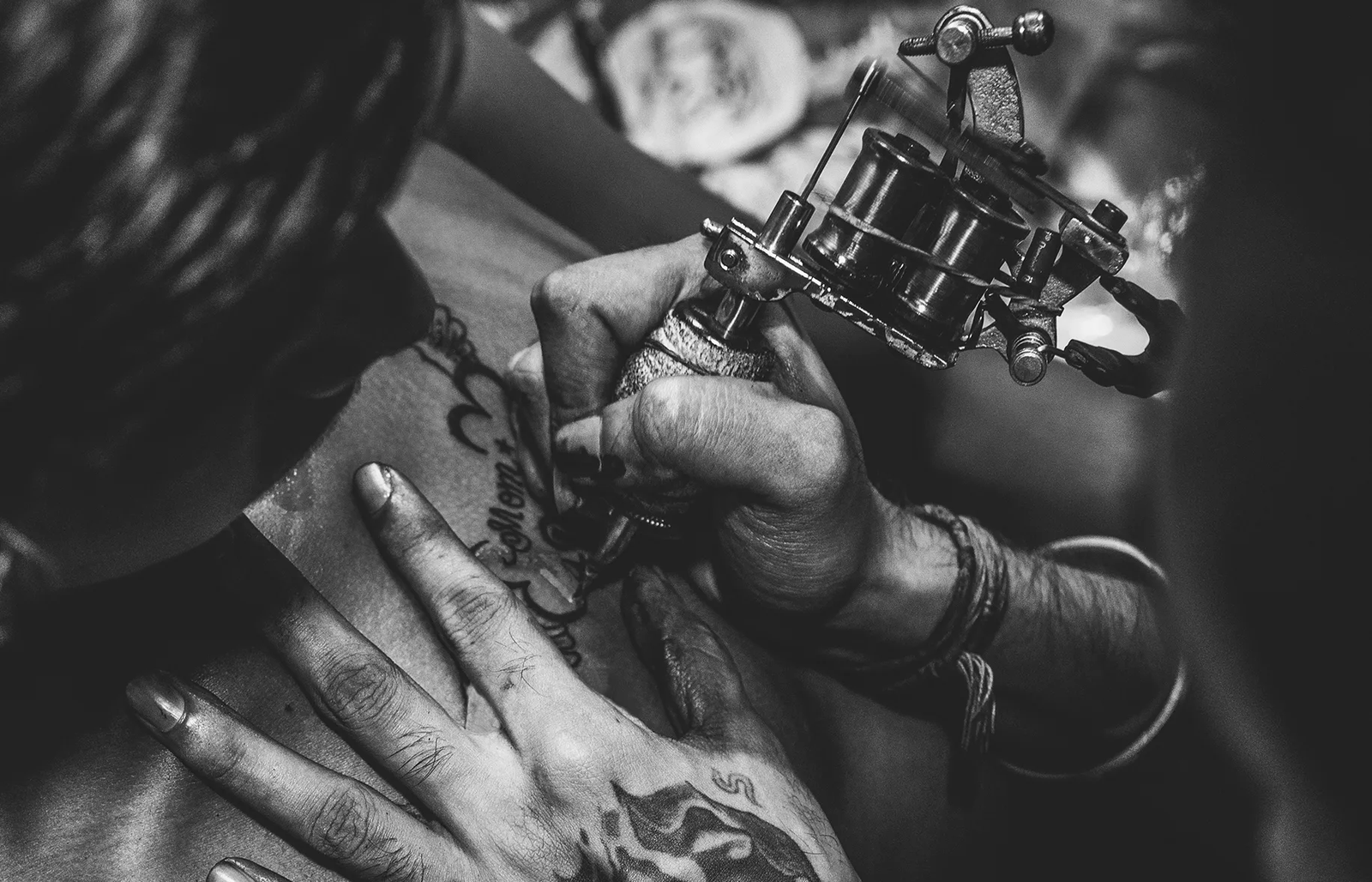 Tattoo work by Manthrika Tattoo Studio